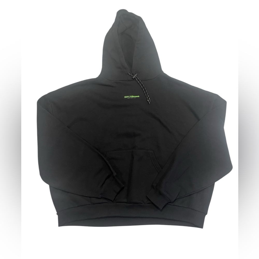 NWT Supply & Demand Black Haze Hoodie Size XL